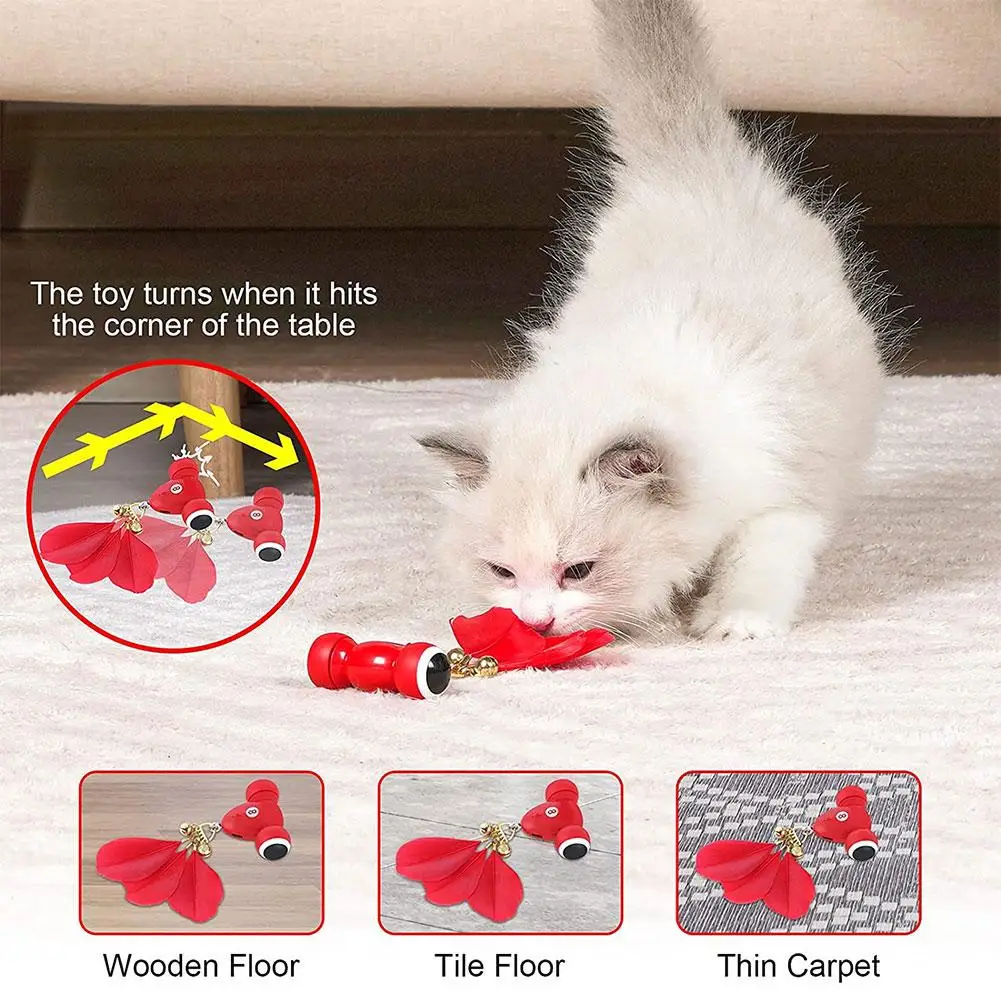 Kitifish Cat Toy Fully Automatic Intelligent Teasing Cats Funny Toy Interactive Toys Cat Toy Hunting Pet Small Goldfish Kit Z1F2
Kitifish Cat Toy Fully Automatic Intelligent Teasing Cats Funny Toy Interactive Toys Cat Toy Hunting Pet Small Goldfish Kit Z1F2