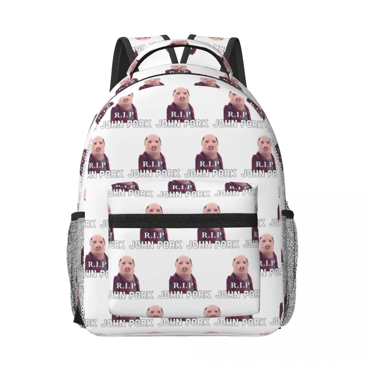 RIP John Pork Woman Backpacks Boys Girls Bookbag Fashion Students School Bags Portability Travel Rucksack Shoulder Bag
RIP John Pork Woman Backpacks Boys Girls Bookbag Fashion Students School Bags Portability Travel Rucksack Shoulder Bag