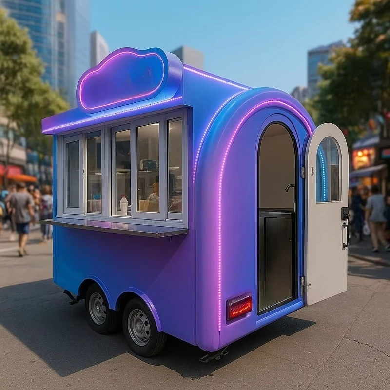 Customized Portable Mobile Container Box Food Kiosk Shop Bar Container Food Truck Restaurant Mobile Food Trailer
Customized Portable Mobile Container Box Food Kiosk Shop Bar Container Food Truck Restaurant Mobile Food Trailer