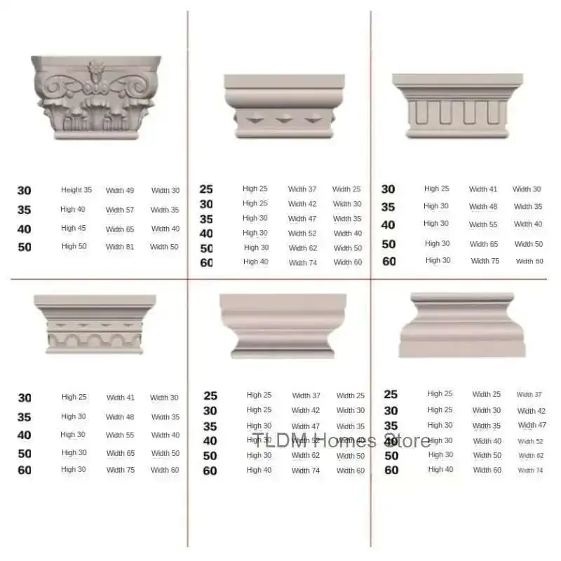 Roman Cement Plastic DIY Column Mold Household Garden Buildings for Cylindrical Square Closure European Balcony Decorative Molds
Roman Cement Plastic DIY Column Mold Household Garden Buildings for Cylindrical Square Closure European Balcony Decorative Molds