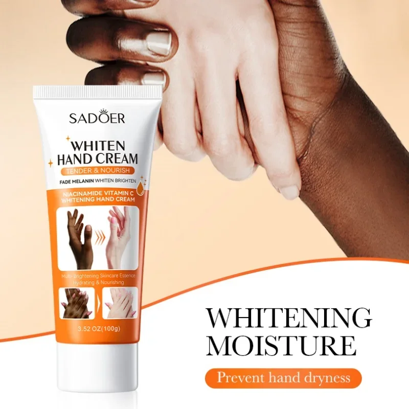 Brightening Hand Repair Cream 100g Niacinamide Vitamin C Fade Dark Spots Moisturize Soften Rough Hands Cream Care
Brightening Hand Repair Cream 100g Niacinamide Vitamin C Fade Dark Spots Moisturize Soften Rough Hands Cream Care
