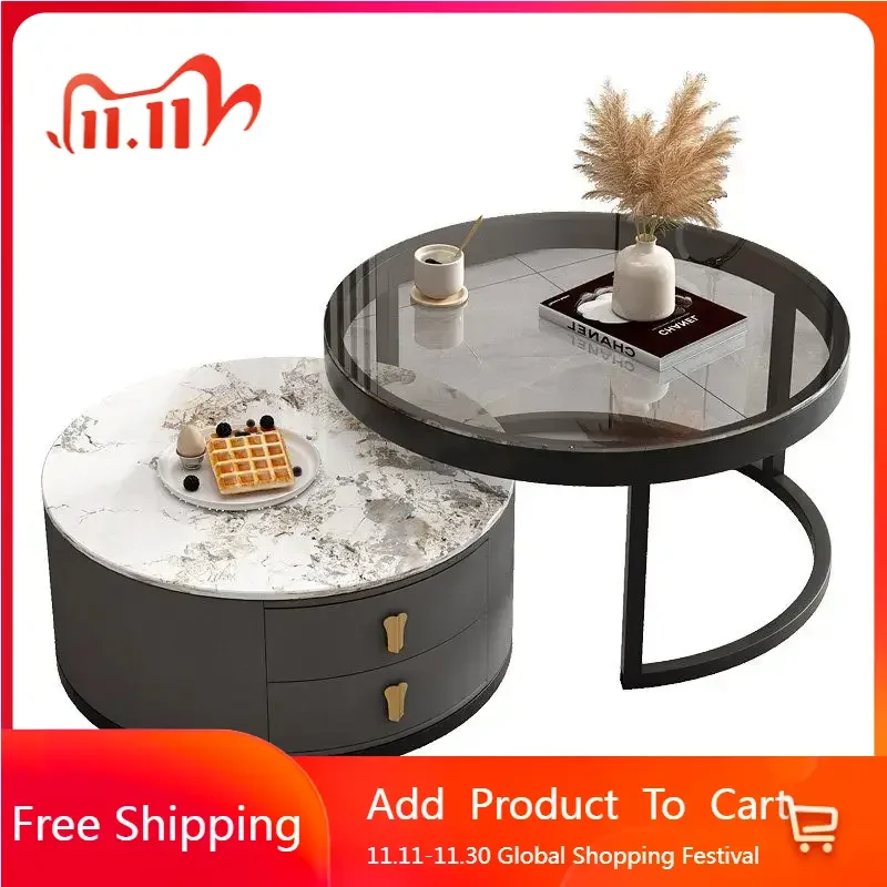Round Coffee Table Decoration Accessories Luxury Nordic Unique Coffee Tables Small Table Mesa De Centro De Sala Home Furniture
Round Coffee Table Decoration Accessories Luxury Nordic Unique Coffee Tables Small Table Mesa De Centro De Sala Home Furniture
