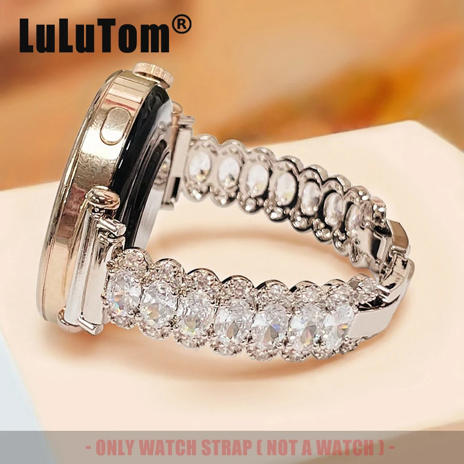 Luxury Jewelry Band Watch Band for Samsung Galaxy Watch 8 40/44/47mm Ultra 7 6 5 Classic 46mm Huawei 11 GT 5 4 3 Pro Woman Strap
Luxury Jewelry Band Watch Band for Samsung Galaxy Watch 8 40/44/47mm Ultra 7 6 5 Classic 46mm Huawei 11 GT 5 4 3 Pro Woman Strap