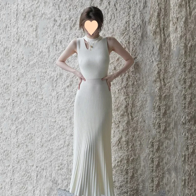 Вязаные платья без рукавов: элегантные женские весенние повседневные модели с оборками, геометрическим узором, бантом, ажурные, в стиле Харадзюку, сексуальные, в морском стиле, универсальные
Вязаные платья без рукавов: элегантные женские весенние повседневные модели с оборками, геометрическим узором, бантом, ажурные, в стиле Харадзюку, сексуальные, в морском стиле, универсальные