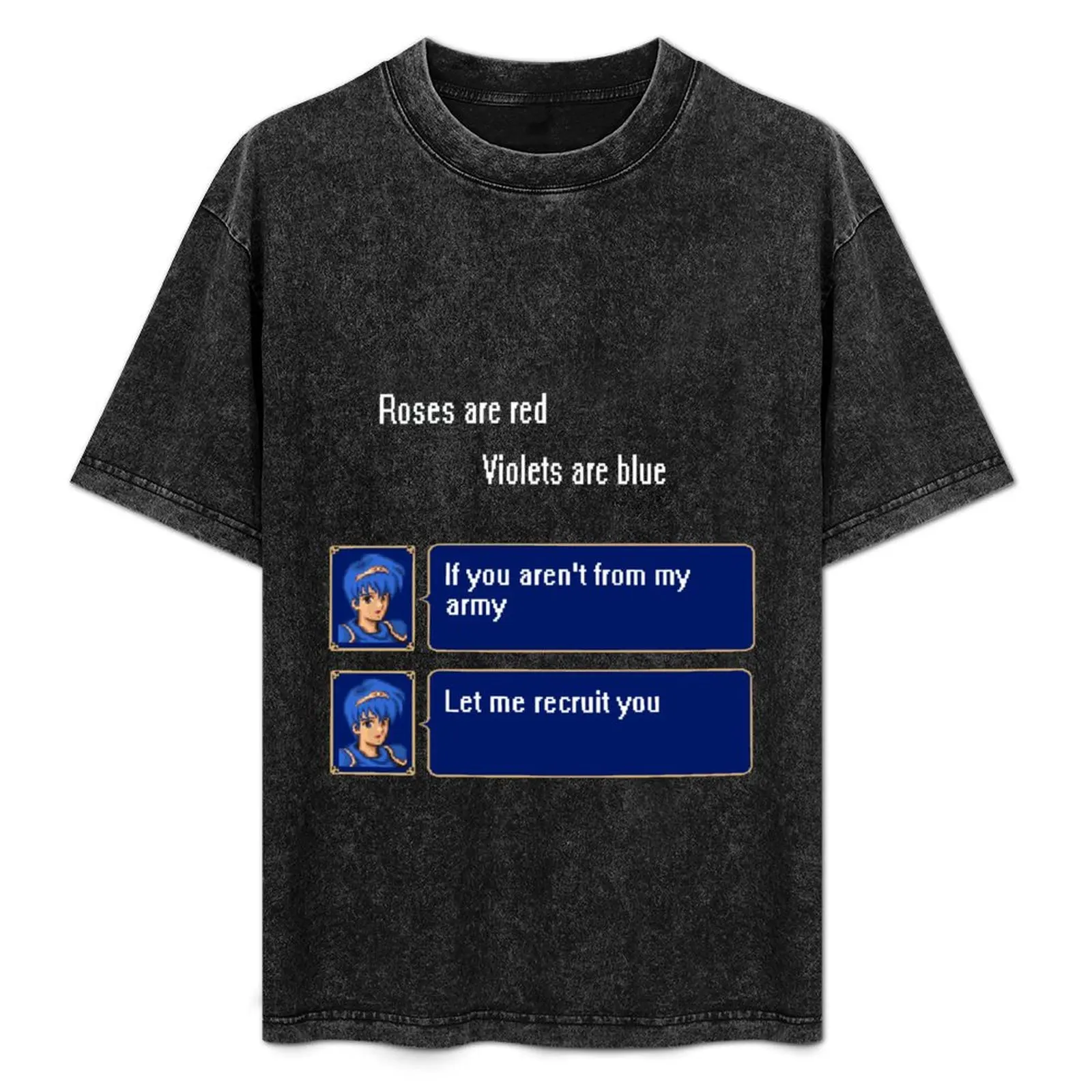 Fire Emblem Marth poem T-Shirt Big and Tall Crew Neck Tee
Fire Emblem Marth poem T-Shirt Big and Tall Crew Neck Tee