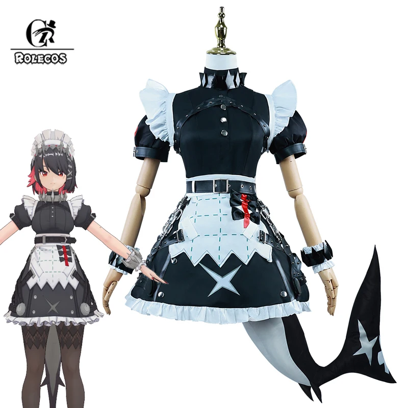 ROLECOS Game Zenless Zone Zero Ellen Joe Cosplay Costume Ellen Joe Women Dress Uniform Cos Halloween Party Suit Outfit Fullset
ROLECOS Game Zenless Zone Zero Ellen Joe Cosplay Costume Ellen Joe Women Dress Uniform Cos Halloween Party Suit Outfit Fullset