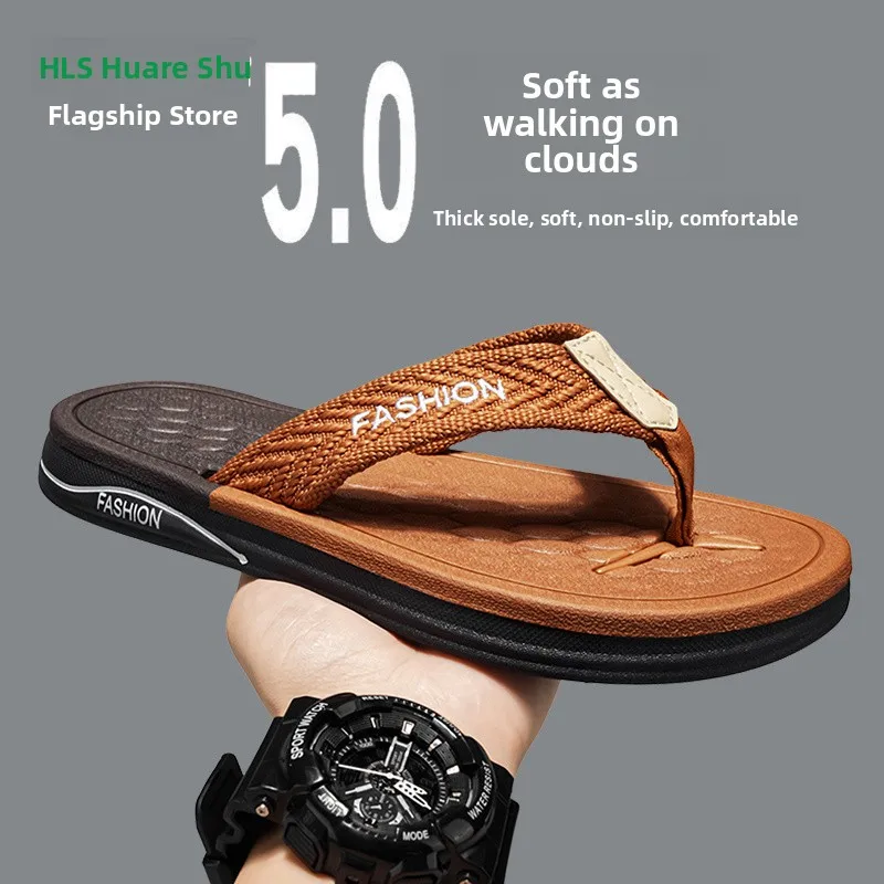 Men's Summer Outdoor Anti-slip Wear-Resistant Soft Bottom Sandals Slippers Sports Beach Shoes Flat Heel Mesh Upper Rubber Sole
Men's Summer Outdoor Anti-slip Wear-Resistant Soft Bottom Sandals Slippers Sports Beach Shoes Flat Heel Mesh Upper Rubber Sole