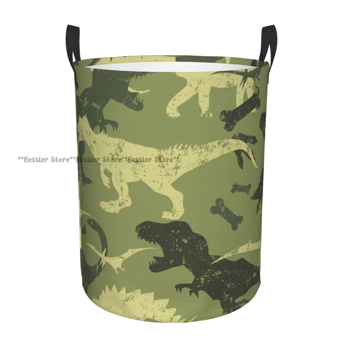 Laundry Basket Camouflage Dinosaur Round Storage Bin Collapsible Hamper Clothes Bucket Organizer
Laundry Basket Camouflage Dinosaur Round Storage Bin Collapsible Hamper Clothes Bucket Organizer