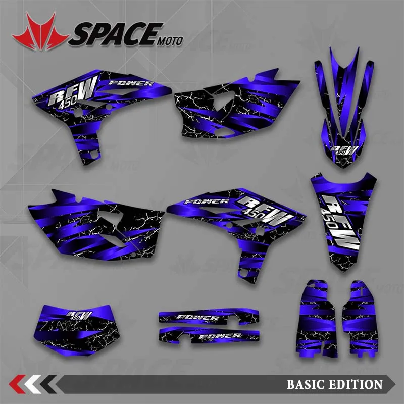 SPACE Motorcycle Graphics Decal Kits For Yamaha 2012-2015 WRF450
SPACE Motorcycle Graphics Decal Kits For Yamaha 2012-2015 WRF450