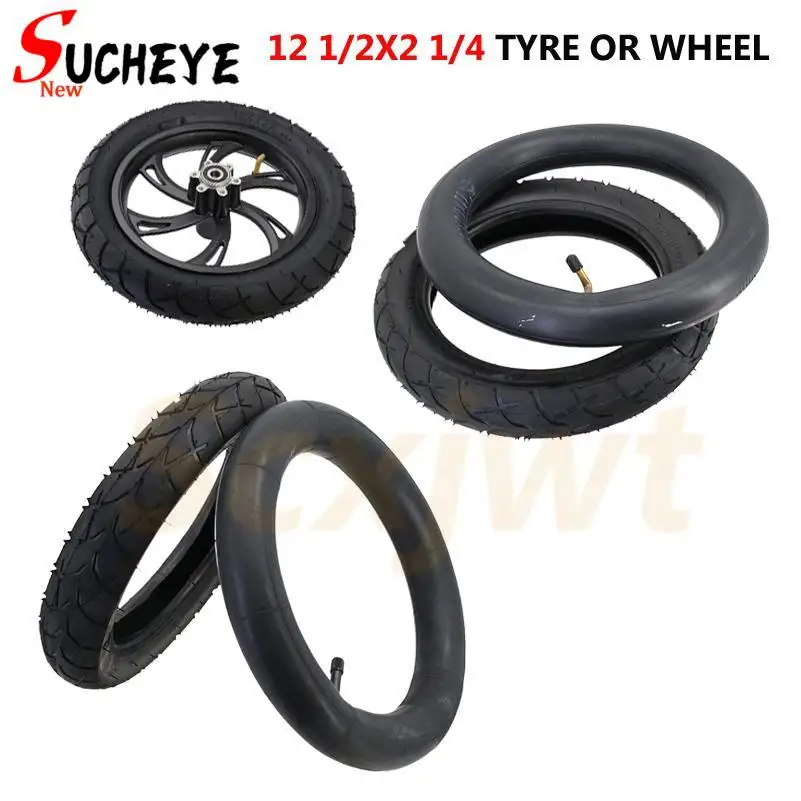 High quality 12 1/2X2 1/4 Wheel Tire & Inner Tube and Rim Fit For Electric Scooters E-bike Folding Bicycles Accessories
High quality 12 1/2X2 1/4 Wheel Tire & Inner Tube and Rim Fit For Electric Scooters E-bike Folding Bicycles Accessories