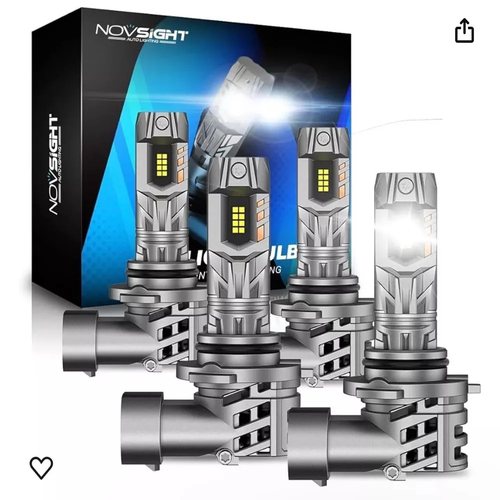 NOVSIGHT 4PC Led 9005 9006 LED Bulbs Combo 1:1 Size H11 9005Halogen Xenon Replace 180W 40000LM Mini SIze 6500K Car Lights
NOVSIGHT 4PC Led 9005 9006 LED Bulbs Combo 1:1 Size H11 9005Halogen Xenon Replace 180W 40000LM Mini SIze 6500K Car Lights