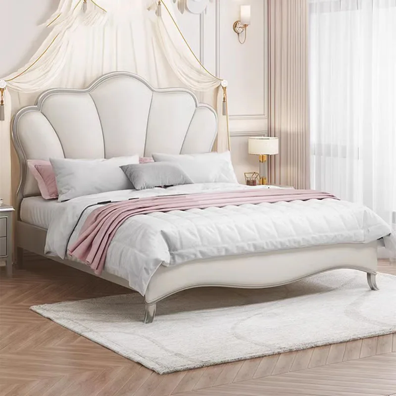 Modern Whitr Nordic Double Bed Wood High End Headboard Frame Double Bed Girl Sleeping Letti Matrimoniali Bedroom Furniture
Modern Whitr Nordic Double Bed Wood High End Headboard Frame Double Bed Girl Sleeping Letti Matrimoniali Bedroom Furniture