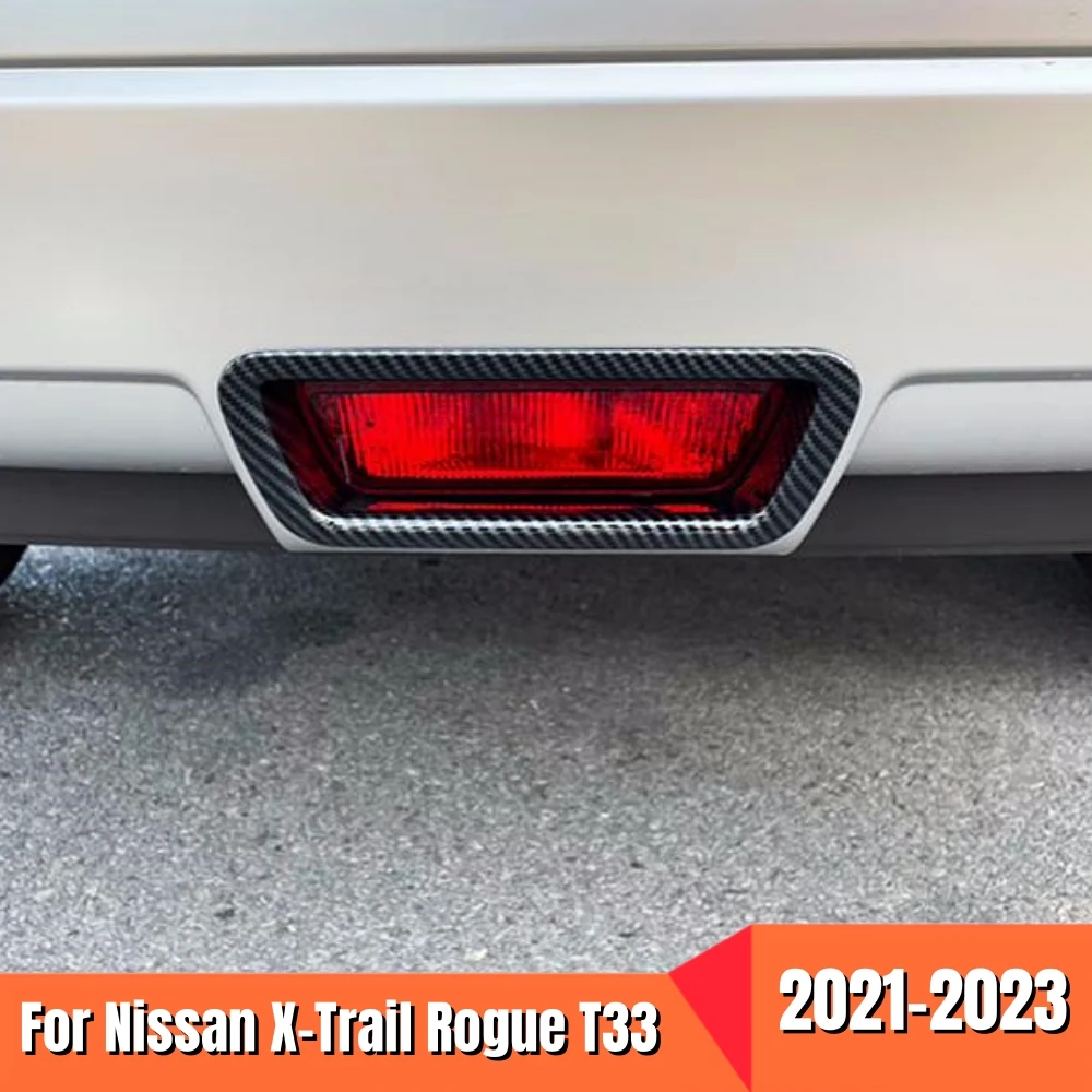 For Nissan X-Trail T33 Rogue 2021 2022 2023 ABS Chrome Carbon fiber Car Tail Rear Bumper brake light Frame Cover Accessories
For Nissan X-Trail T33 Rogue 2021 2022 2023 ABS Chrome Carbon fiber Car Tail Rear Bumper brake light Frame Cover Accessories