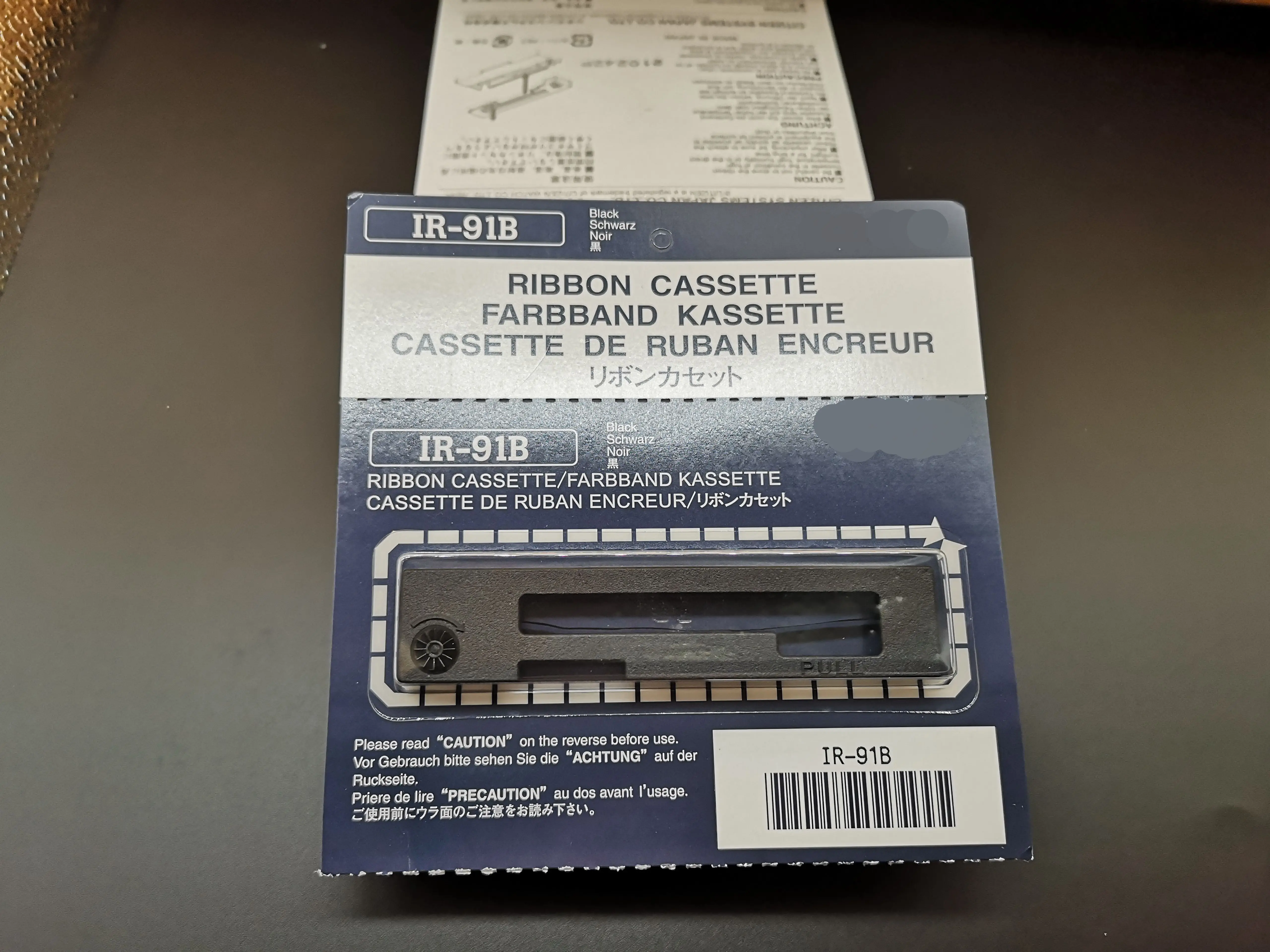 original printer ribbon 50pcs Free shipping New original for Citizen IR-91B ribbon IR91B ribbon
original printer ribbon 50pcs Free shipping New original for Citizen IR-91B ribbon IR91B ribbon