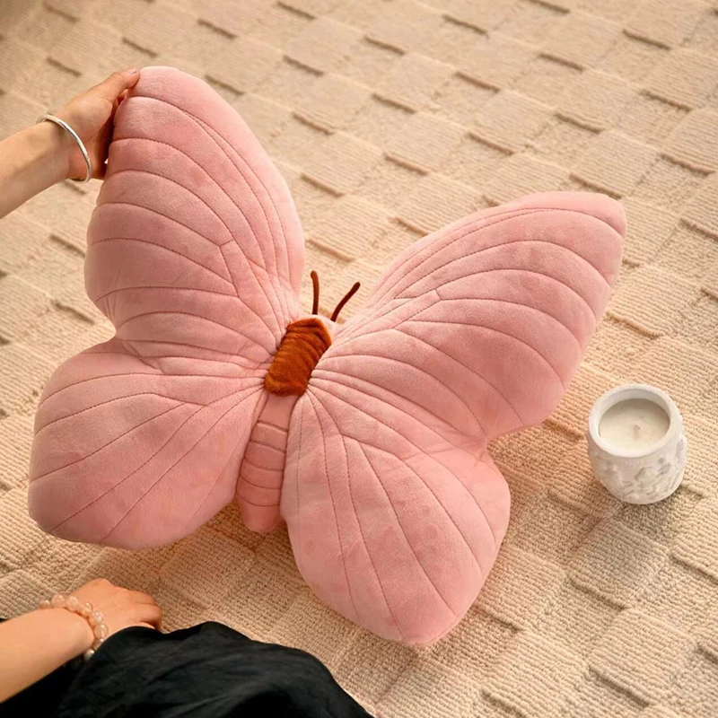 Butterfly-shaped Pillow Throwing Pad Short Plush Cushion For Sofa Bedroom Home Decoration Birthday Gift For Children
Butterfly-shaped Pillow Throwing Pad Short Plush Cushion For Sofa Bedroom Home Decoration Birthday Gift For Children