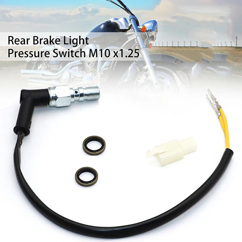 For Yamaha YZ125 YZ 250F 426F 450F M10x1.25 Pitch Brake Light Switch Banjo Bolt For Motorcycle Tail Light Switch Parts
For Yamaha YZ125 YZ 250F 426F 450F M10x1.25 Pitch Brake Light Switch Banjo Bolt For Motorcycle Tail Light Switch Parts