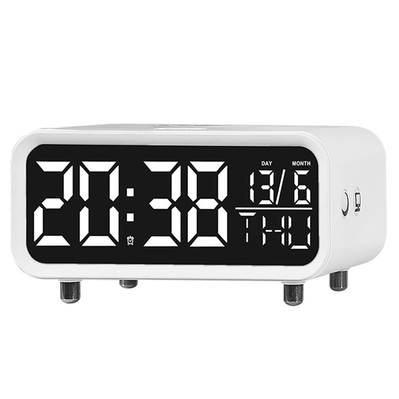 A74E-LED Wireless Charging Desk Clock Multifunctional Night Light Clock Simple Hotel Alarm Clock Modern Decoration
A74E-LED Wireless Charging Desk Clock Multifunctional Night Light Clock Simple Hotel Alarm Clock Modern Decoration