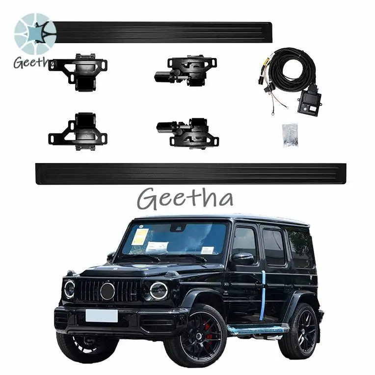 Car Accessory Electric Side Aluminum Running Board Automatic Foot Step for Mercedes benz G63 AMG 2019-2020
Car Accessory Electric Side Aluminum Running Board Automatic Foot Step for Mercedes benz G63 AMG 2019-2020