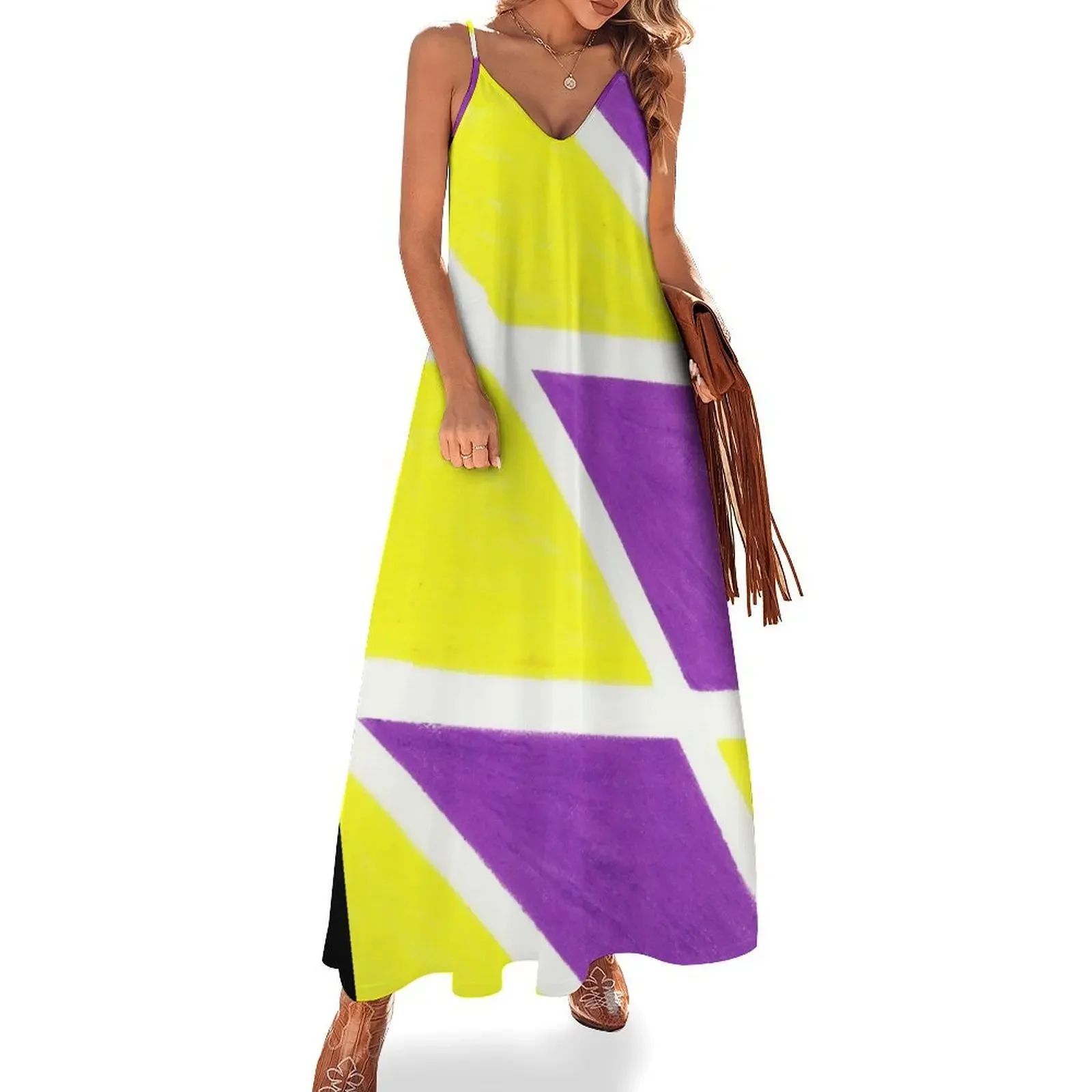 Yellow and purple Diamonds Sleeveless Dress Woman dresses ladies dresses for women 2025 Summer skirt Dress
Yellow and purple Diamonds Sleeveless Dress Woman dresses ladies dresses for women 2025 Summer skirt Dress