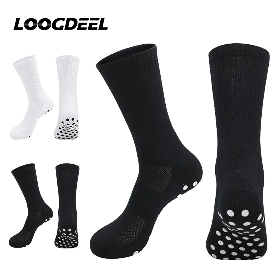 Loogdeel Professional Football Socks Sweat-absorbing Breathable Terry Sole Sports Socks Dot Glue Non-slip Crew Socks For Men
Loogdeel Professional Football Socks Sweat-absorbing Breathable Terry Sole Sports Socks Dot Glue Non-slip Crew Socks For Men