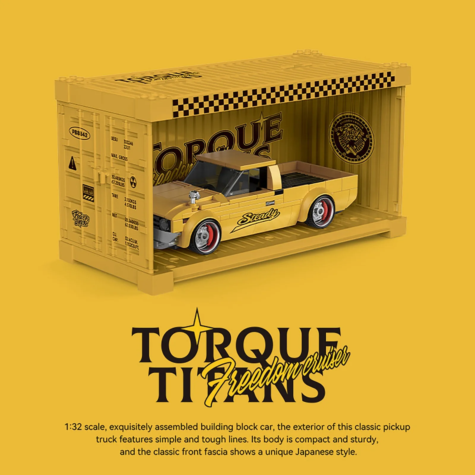 PB8842 Building Blocks Toy - Pickup Truck & Sports Car Model with Container Box for Kids Gifts 
PB8842 Building Blocks Toy - Pickup Truck & Sports Car Model with Container Box for Kids Gifts