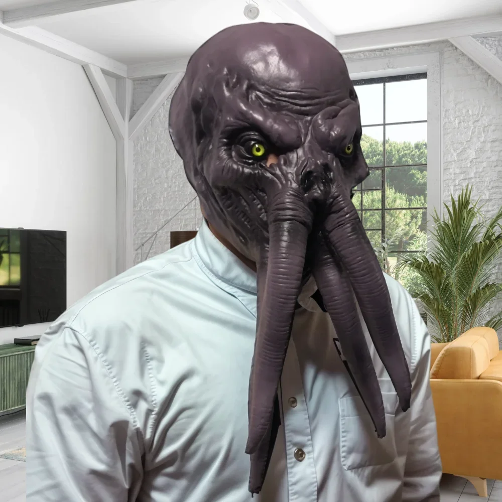 Baldur's Gate 3 Inspiration Source Latex Demon Mask Halloween Carnival Party Novelty Mask Scary Devil Role Play Props
Baldur's Gate 3 Inspiration Source Latex Demon Mask Halloween Carnival Party Novelty Mask Scary Devil Role Play Props