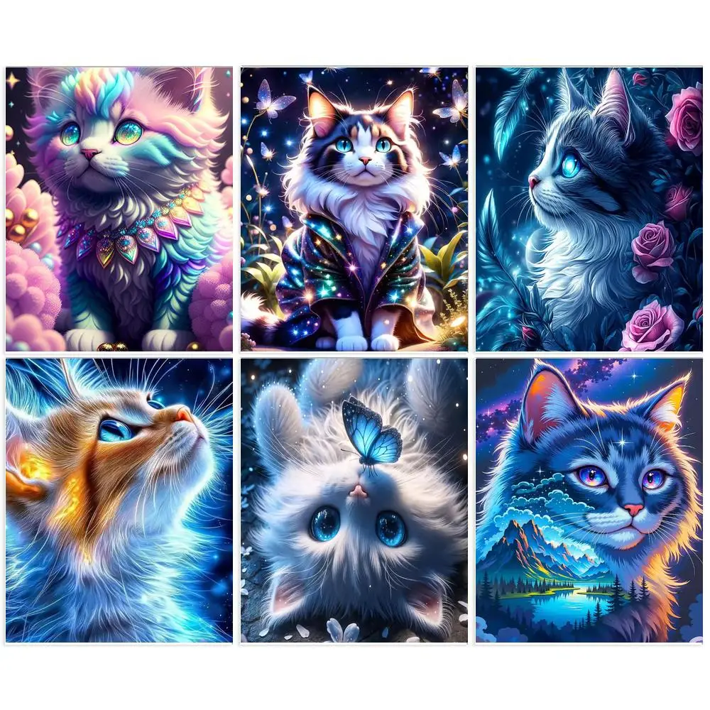 GATYZTORY Modern Painting By Numbers Fantasy Cats Acrylic Wall Art Picture Canvas Painting HandPainted Home Decoration Unique Gi
GATYZTORY Modern Painting By Numbers Fantasy Cats Acrylic Wall Art Picture Canvas Painting HandPainted Home Decoration Unique Gi