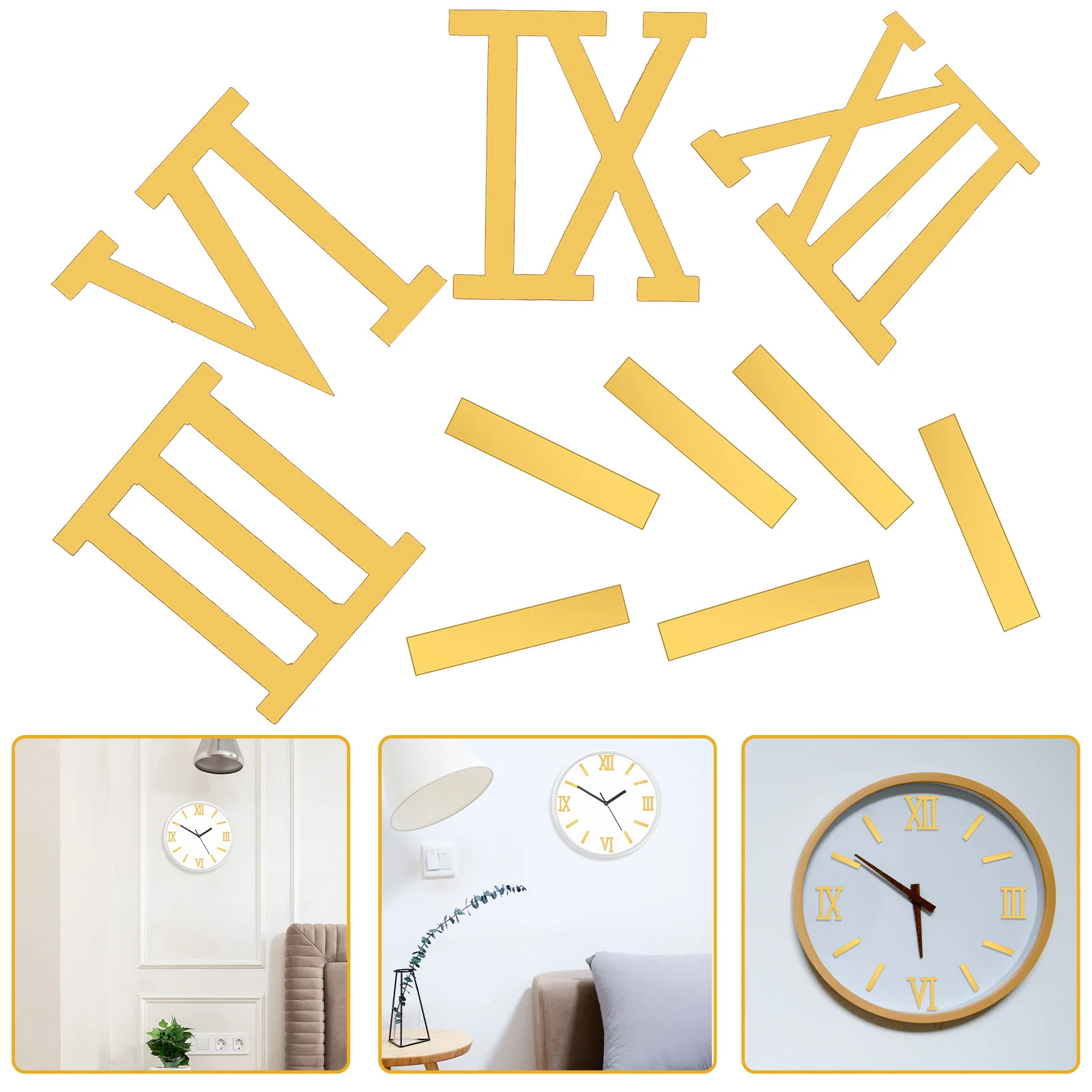 12Pcs Creative DIY Clock Number Decor Stylish Versatile Use for Home Office Kitchens Bathrooms Farmhouse Clocks Number for Walls
12Pcs Creative DIY Clock Number Decor Stylish Versatile Use for Home Office Kitchens Bathrooms Farmhouse Clocks Number for Walls