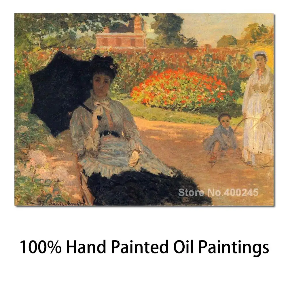 Christmas Gift Art on Canvas Camille Monet in The Garden by Claude Monet Painting High Quality Handmade
Christmas Gift Art on Canvas Camille Monet in The Garden by Claude Monet Painting High Quality Handmade