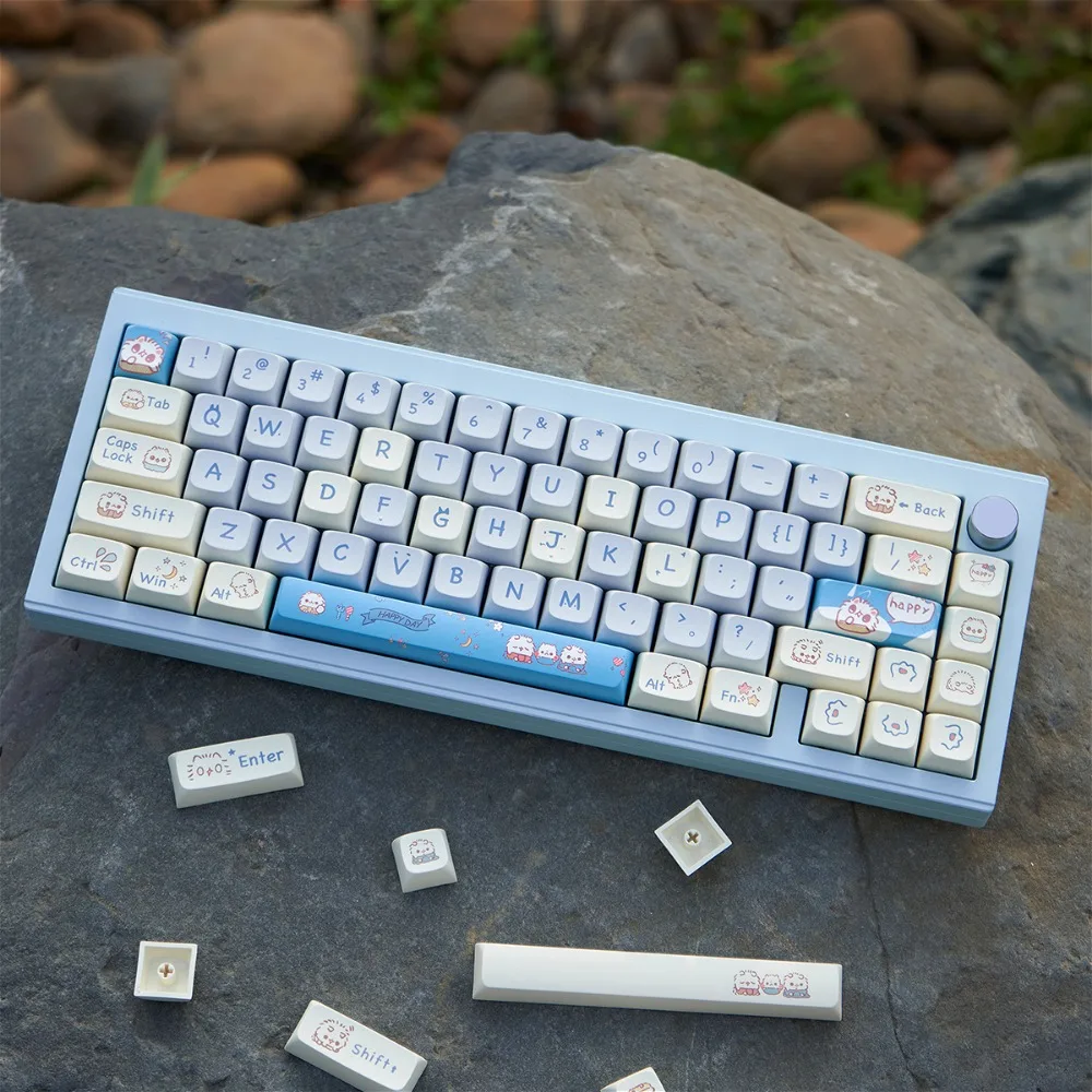 Cat cartoon mechanical keycaps PBT sublimation XDA custom 148 key adaptation 75/84/100 game animation
Cat cartoon mechanical keycaps PBT sublimation XDA custom 148 key adaptation 75/84/100 game animation