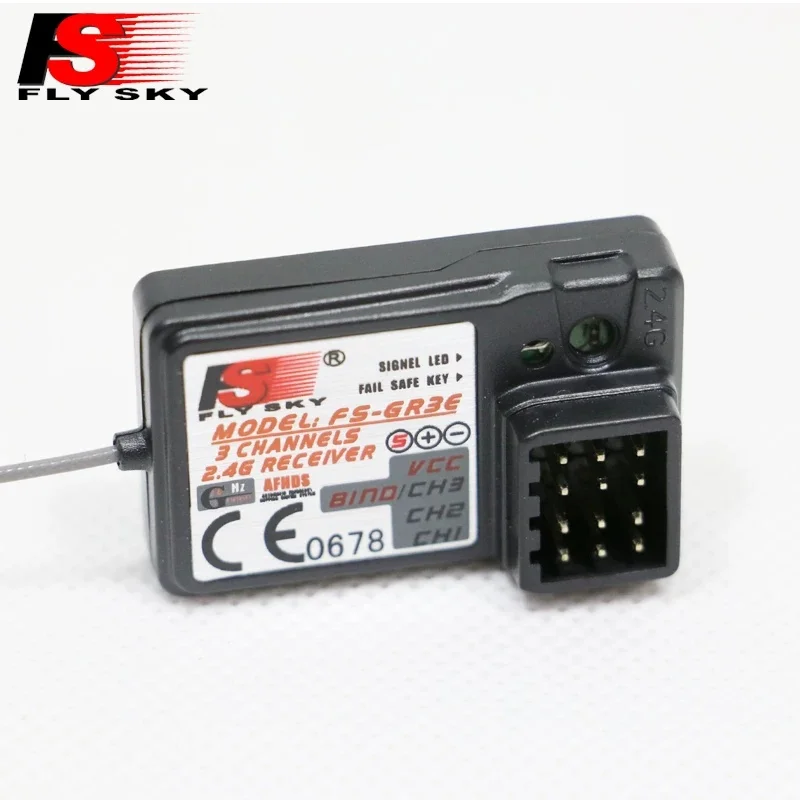 Flysky FS-GR3E AFHDS 2.4G 3CH Receiver for FS-GT2 FS-GT2B FS-GT3B FS-GT3C FZ-IT4S RC Car Boat
Flysky FS-GR3E AFHDS 2.4G 3CH Receiver for FS-GT2 FS-GT2B FS-GT3B FS-GT3C FZ-IT4S RC Car Boat