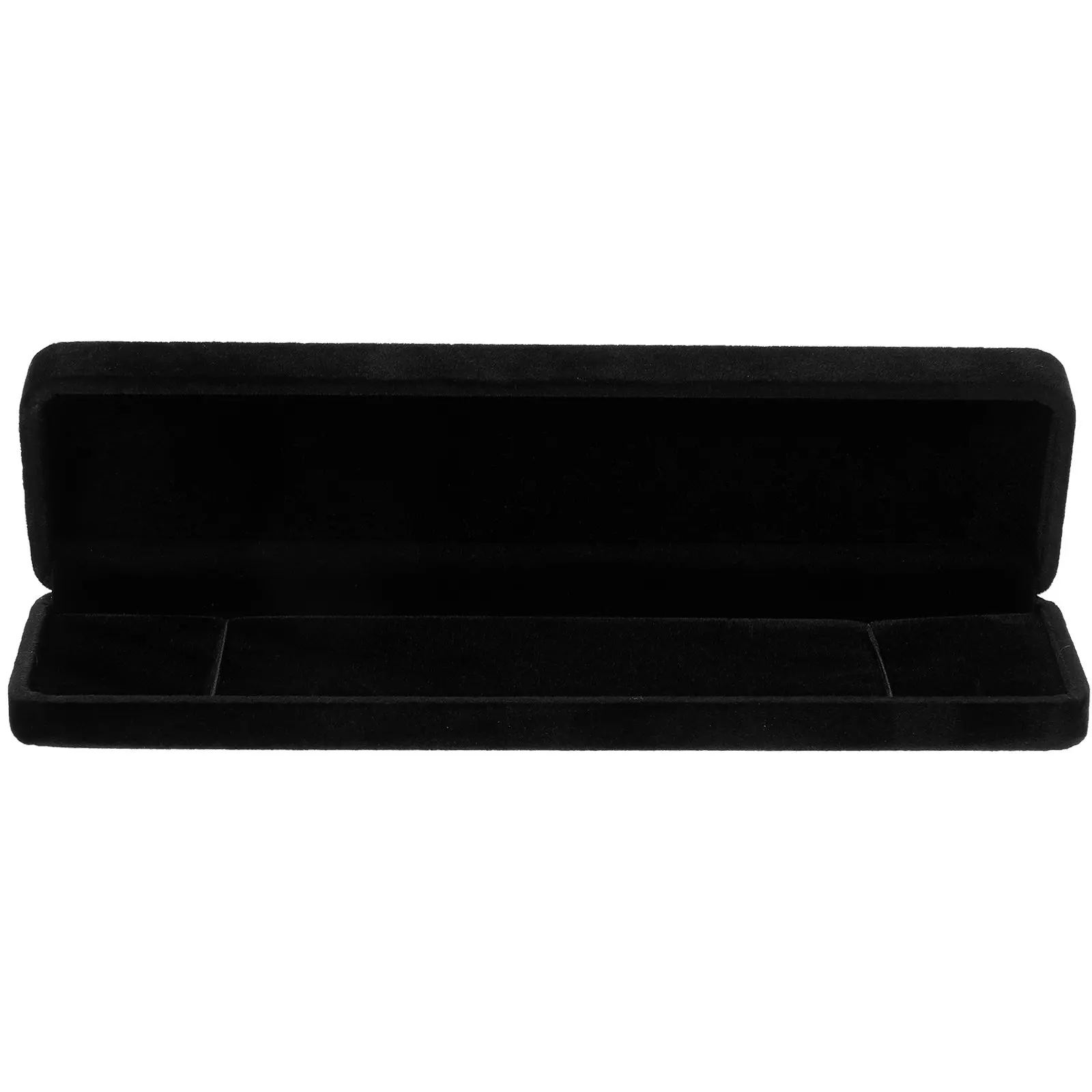 2Pcs Long Necklace Storage Boxes Black Jewelry Organizer Case Compact Size for Bracelet Pendant Necklace Gift Box
2Pcs Long Necklace Storage Boxes Black Jewelry Organizer Case Compact Size for Bracelet Pendant Necklace Gift Box