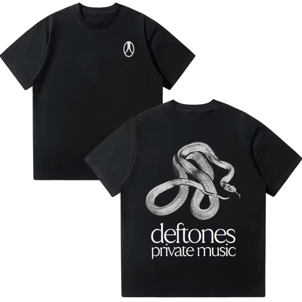 Deftones Private Music TShirt Rock Music Band Tee Summer Metal Crewneck Breathable Short Sleeve Men Women Fashion T-Shirt Cotton
Deftones Private Music TShirt Rock Music Band Tee Summer Metal Crewneck Breathable Short Sleeve Men Women Fashion T-Shirt Cotton