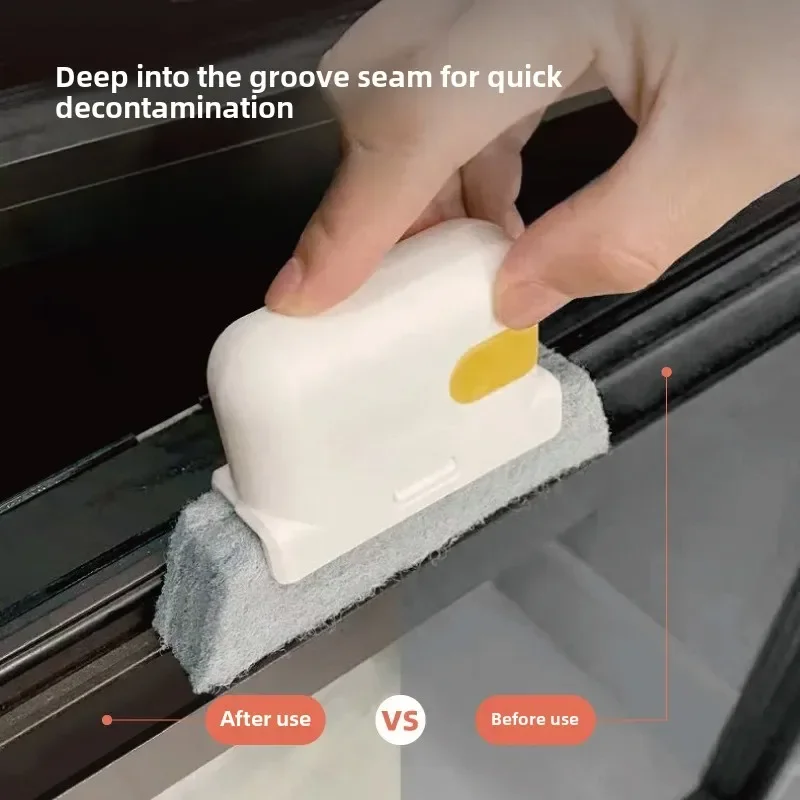 Two-in-one Window Groove Cleaning Cloth Brush Slot Hand-held Door Gap Keyboard Kitchen Floor Gap Household Cleaning Tools
Two-in-one Window Groove Cleaning Cloth Brush Slot Hand-held Door Gap Keyboard Kitchen Floor Gap Household Cleaning Tools