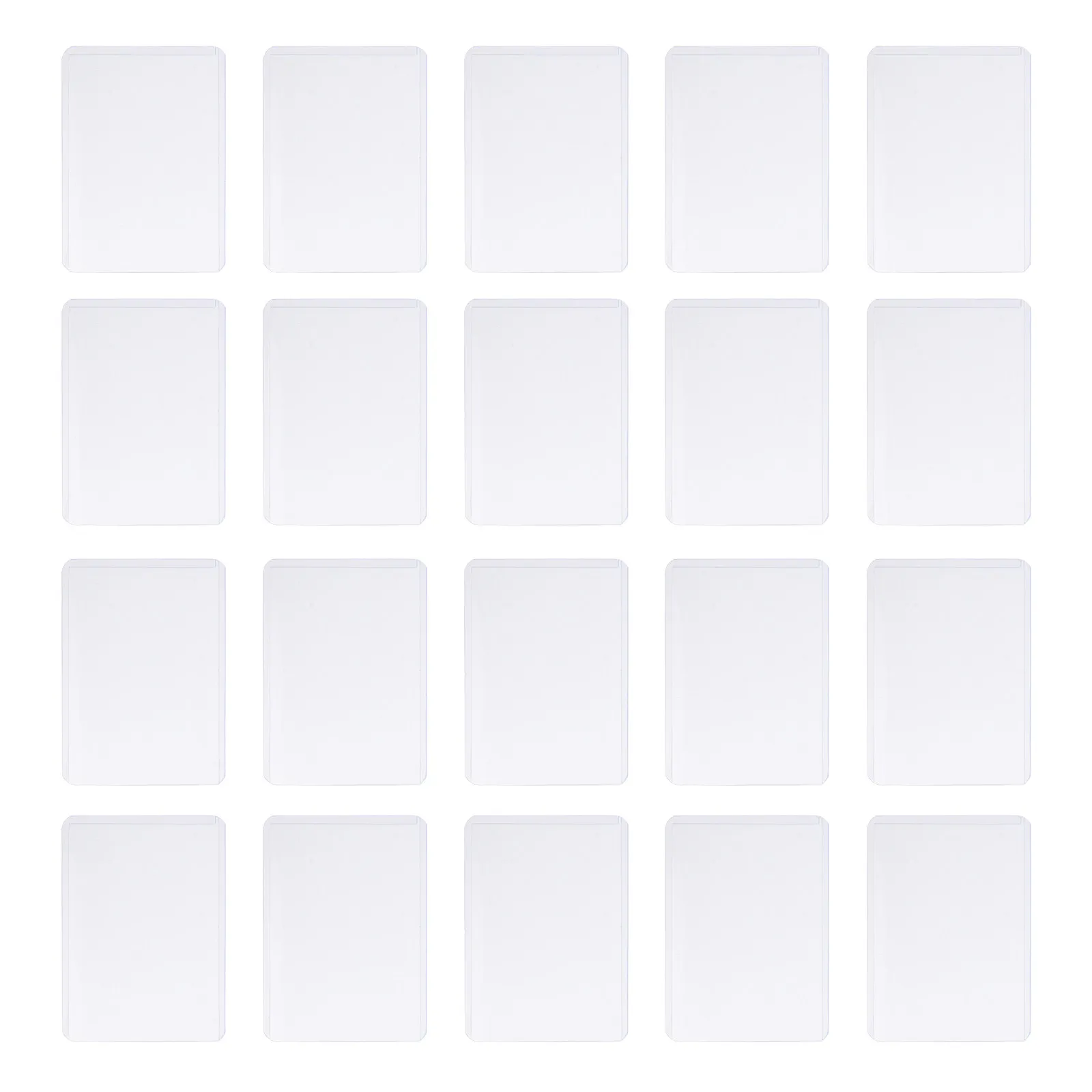 30Pcs Sturdy Game Card Sleeves PVC Plastic Protective Covers for Hard Cards Trading Cards Students Teachers and Collectors
30Pcs Sturdy Game Card Sleeves PVC Plastic Protective Covers for Hard Cards Trading Cards Students Teachers and Collectors