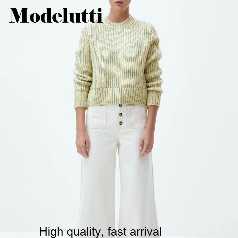 New SPring 2023 Autumn Fashion Pullover Round Neck Knitted Sweater Solid Color Women Simple Casual Top Jumper Female
New SPring 2023 Autumn Fashion Pullover Round Neck Knitted Sweater Solid Color Women Simple Casual Top Jumper Female