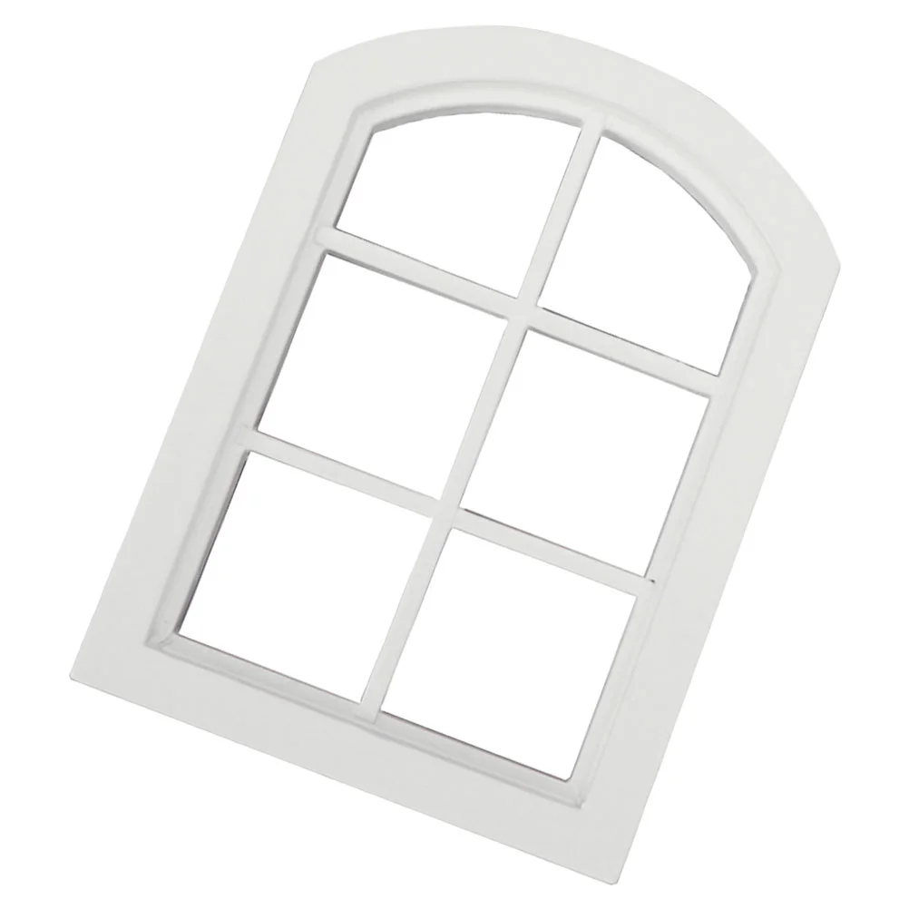 Mini Window Frame 6 Grid Dome White Decorative House Furniture Smooth Design Tiny Window nament Easy
Mini Window Frame 6 Grid Dome White Decorative House Furniture Smooth Design Tiny Window nament Easy