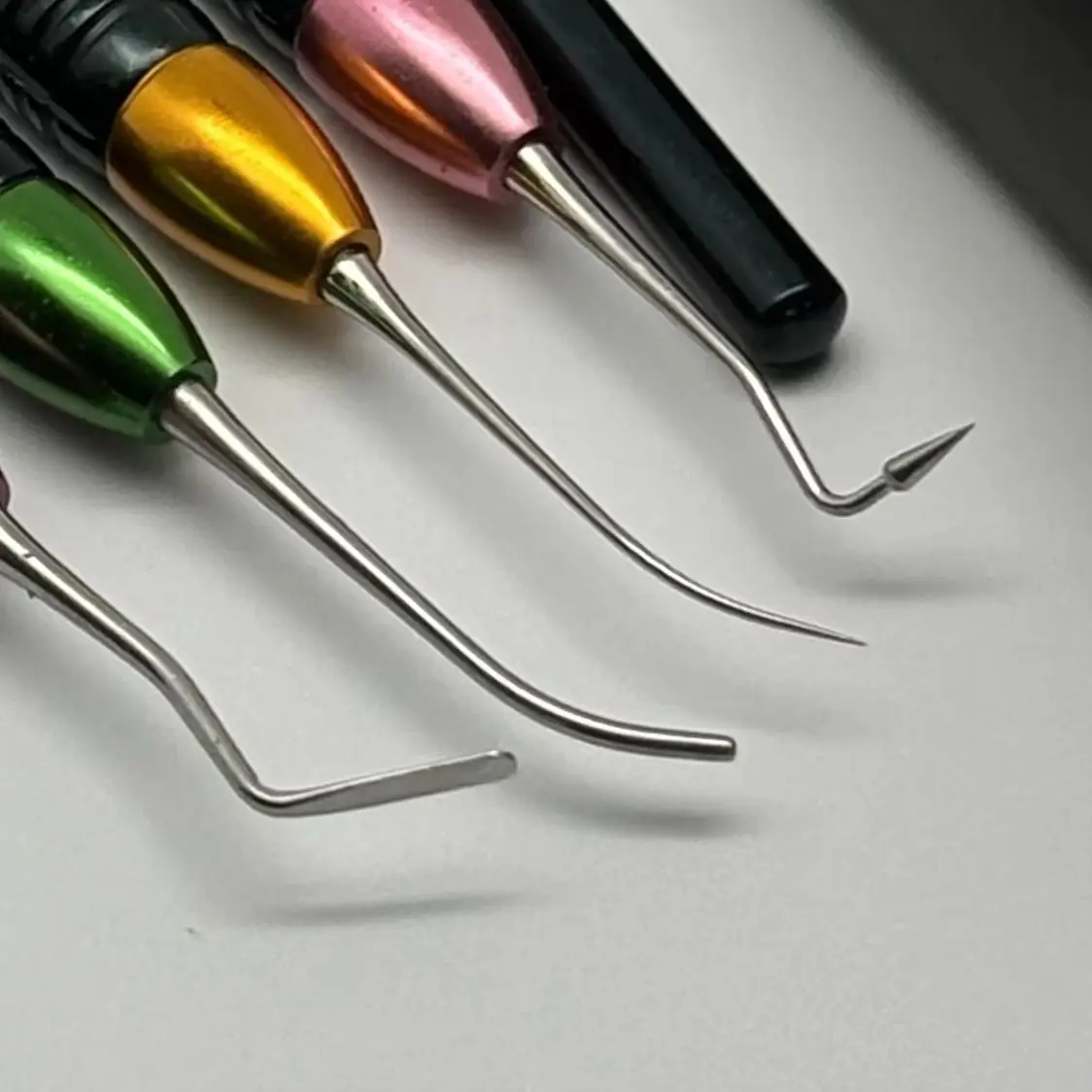 Dental Composite Resin Filling Kit with Spatulas Aesthetic Restoration Tools Scalpel Handle and Disinfection Box
Dental Composite Resin Filling Kit with Spatulas Aesthetic Restoration Tools Scalpel Handle and Disinfection Box