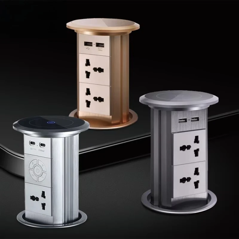 High quality kitchen pop-up socket waterproof desktop power socket office home desk
High quality kitchen pop-up socket waterproof desktop power socket office home desk