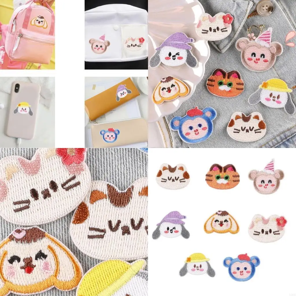 11 Pcs Sewing Patches Cartoon Animal Embroidered Patches Iron On/Sew on Patches Y08E
11 Pcs Sewing Patches Cartoon Animal Embroidered Patches Iron On/Sew on Patches Y08E