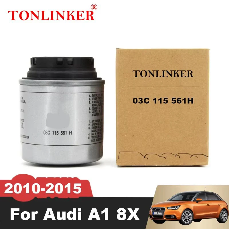 TONLINKER Oil Filter 03C115561H For Audi A1 8X 1.2TFSI CBZA 1.4TFSI CAXA,CNVA 2010 2011 2012 2013 2014 2015 Car Accessories
TONLINKER Oil Filter 03C115561H For Audi A1 8X 1.2TFSI CBZA 1.4TFSI CAXA,CNVA 2010 2011 2012 2013 2014 2015 Car Accessories