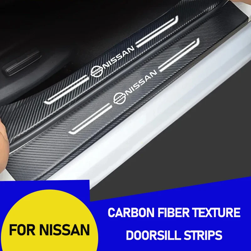 Carbon Fiber for Nissan Sill Plate Car Threshold Scuff Protective Stickers N7 Juke GTR Patrol X-trail Murano Qashqai Teana Note
Carbon Fiber for Nissan Sill Plate Car Threshold Scuff Protective Stickers N7 Juke GTR Patrol X-trail Murano Qashqai Teana Note