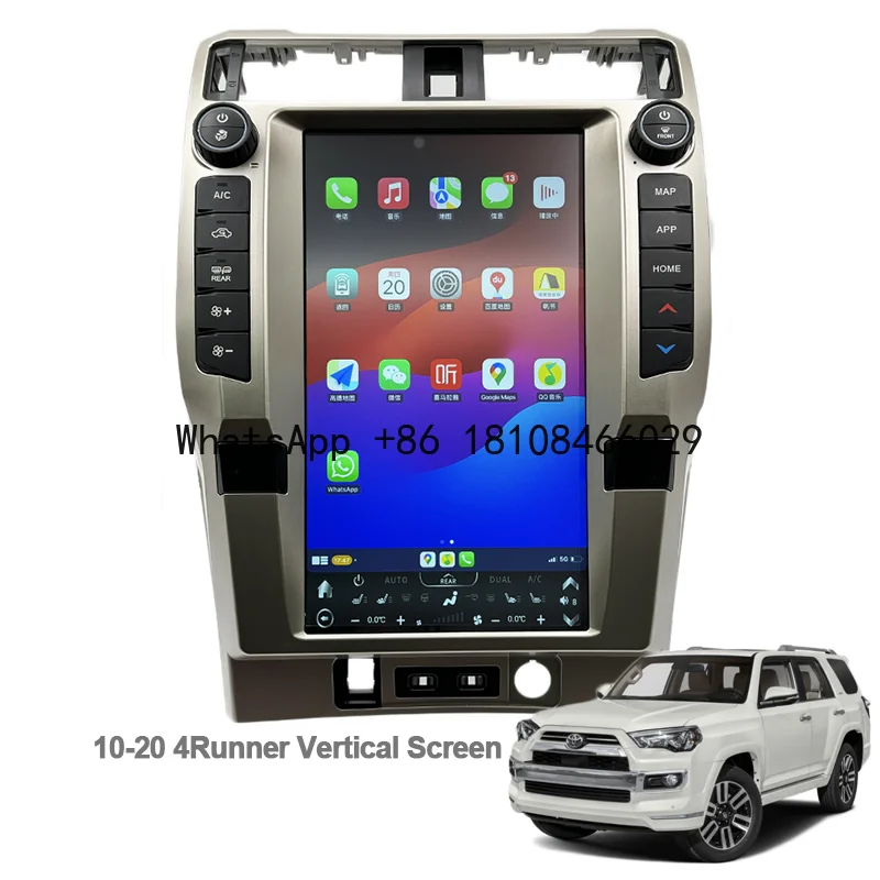Car Media Player Android Tesla Style Radio Screen and Navigation for Toyota 4Runner 2010 - 2024 Apple Carplay Stereo
Car Media Player Android Tesla Style Radio Screen and Navigation for Toyota 4Runner 2010 - 2024 Apple Carplay Stereo