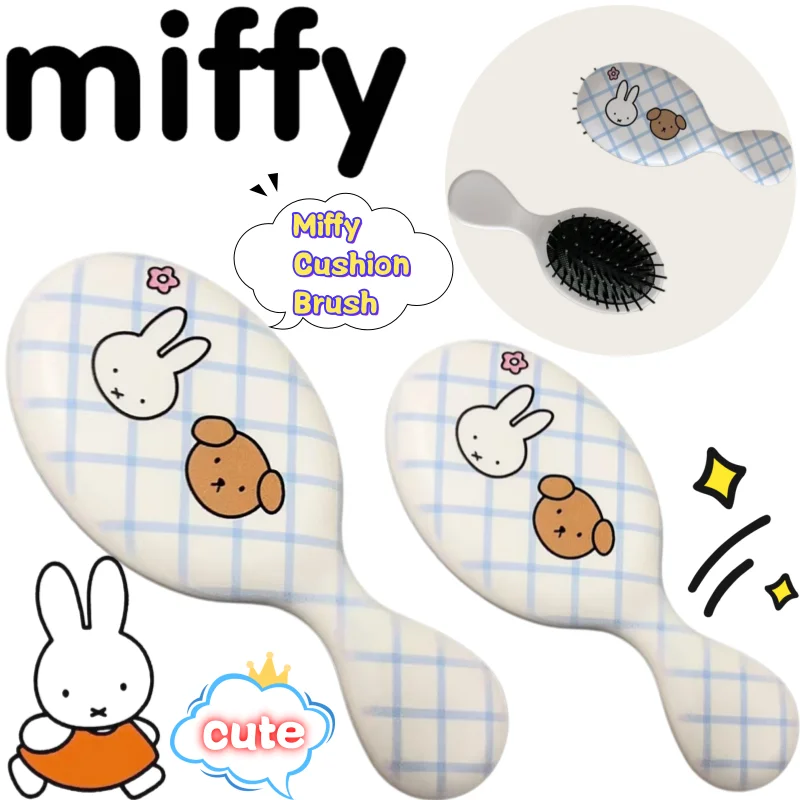 Расческа-подушка Miffy Rabbit: креативная, с мультяшным принтом, портативная, для мужчин и женщин, для придания объема и антистатическая, массажная.
Расческа-подушка Miffy Rabbit: креативная, с мультяшным принтом, портативная, для мужчин и женщин, для придания объема и антистатическая, массажная.