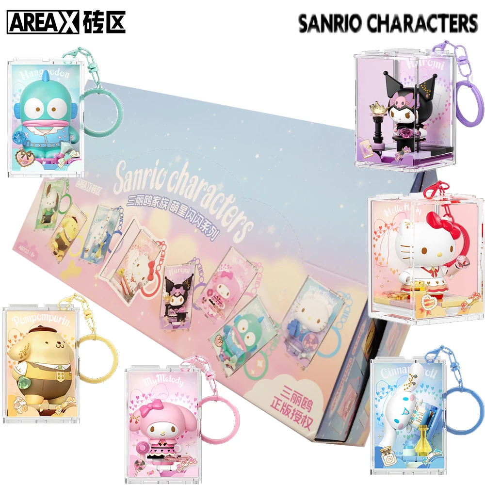 Official AREA-X Sanrio Characters Blind Box Cute Pendant Hangyodon Kuromi My Melody Collectible Model Accessories Festival Gifts
Official AREA-X Sanrio Characters Blind Box Cute Pendant Hangyodon Kuromi My Melody Collectible Model Accessories Festival Gifts