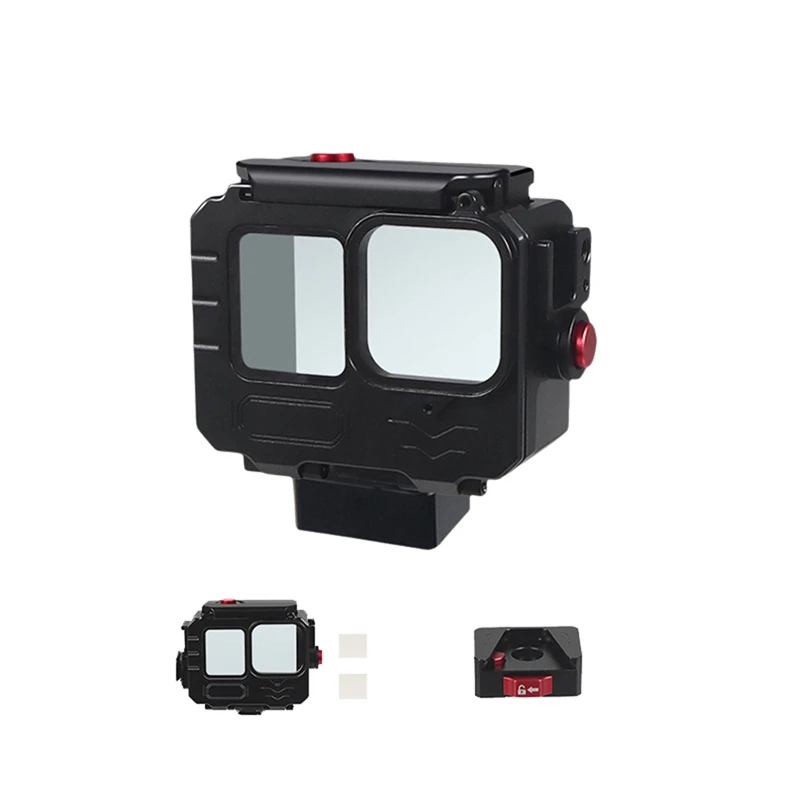 B34B-80M Waterproof Case Aluminium Frame Protective Case Underwater Diving Housing For Gopro12/11/10 For Gopro13 Action Camera
B34B-80M Waterproof Case Aluminium Frame Protective Case Underwater Diving Housing For Gopro12/11/10 For Gopro13 Action Camera