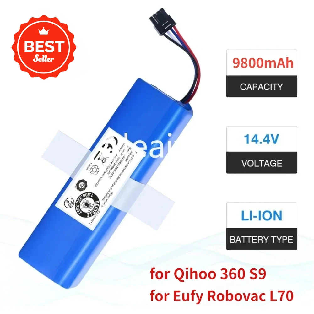 Высокопроизводительный робот-пылесос Eufy Robovac L70 L10 Hybrid T2190 Qihoo 360 S9 X95 X90, 14,4 В, 5200 мАч, 6500 мАч, аккумулятор
Высокопроизводительный робот-пылесос Eufy Robovac L70 L10 Hybrid T2190 Qihoo 360 S9 X95 X90, 14,4 В, 5200 мАч, 6500 мАч, аккумулятор