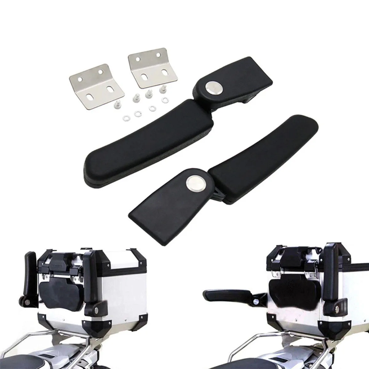 Motorcycle aluminum alloy passenger armrest universal type R1200GS trunk armrest special tension car modified armrest
Motorcycle aluminum alloy passenger armrest universal type R1200GS trunk armrest special tension car modified armrest