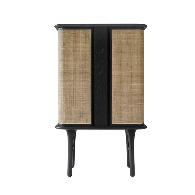 wood stand retro wabi-sabi wind rattan storage household corner cabinet dining wine
wood stand retro wabi-sabi wind rattan storage household corner cabinet dining wine