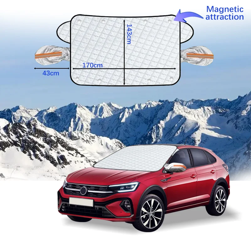 Car Windshield Cover Magnet Winter Window Snow Shield Anti Frost Auto Front Window Snow Cover For Volkswagen Taigo
Car Windshield Cover Magnet Winter Window Snow Shield Anti Frost Auto Front Window Snow Cover For Volkswagen Taigo